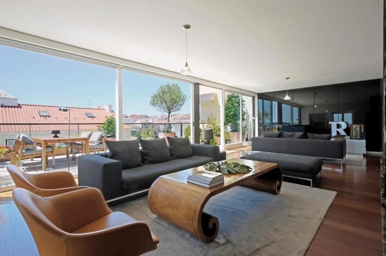 Lisbon Chiado Penthouse Apartment