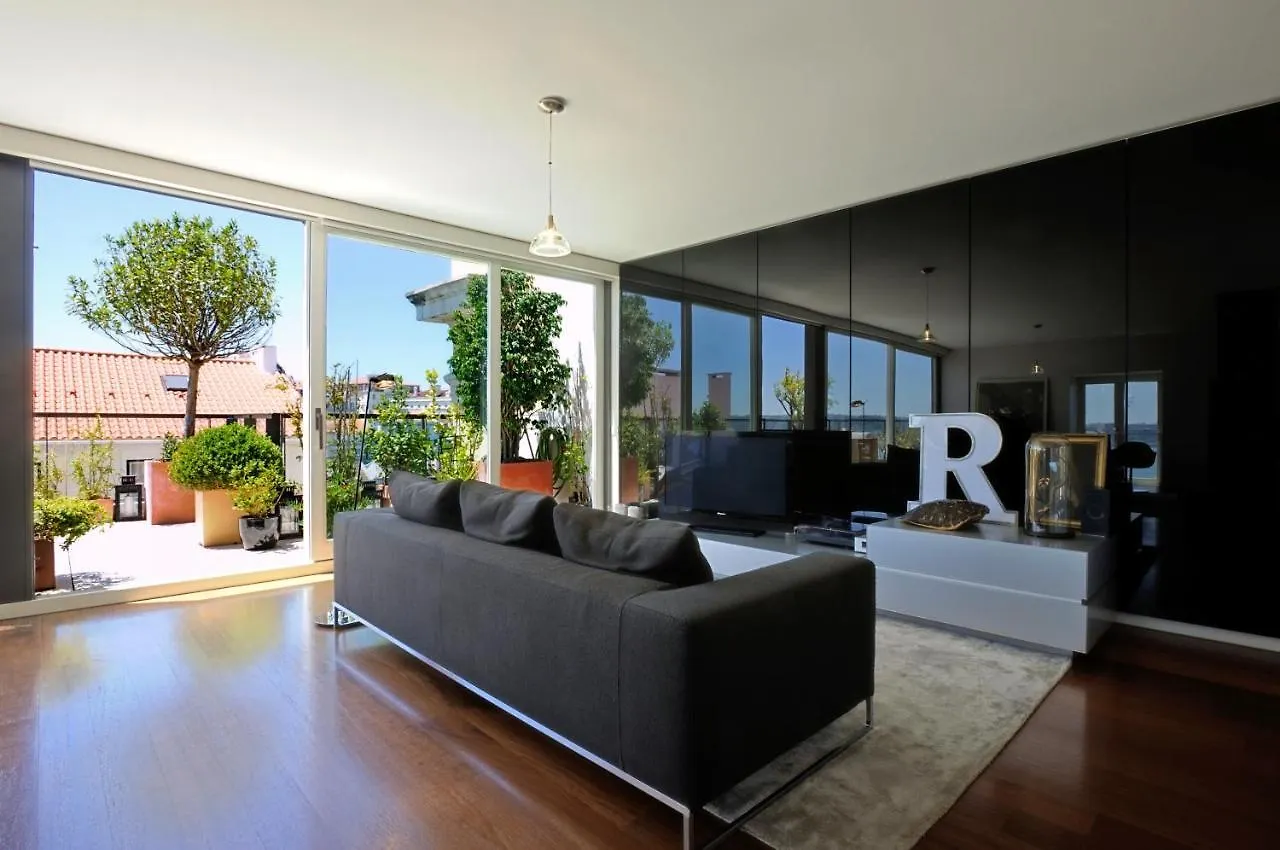 شقة Lisbon Chiado Penthouse