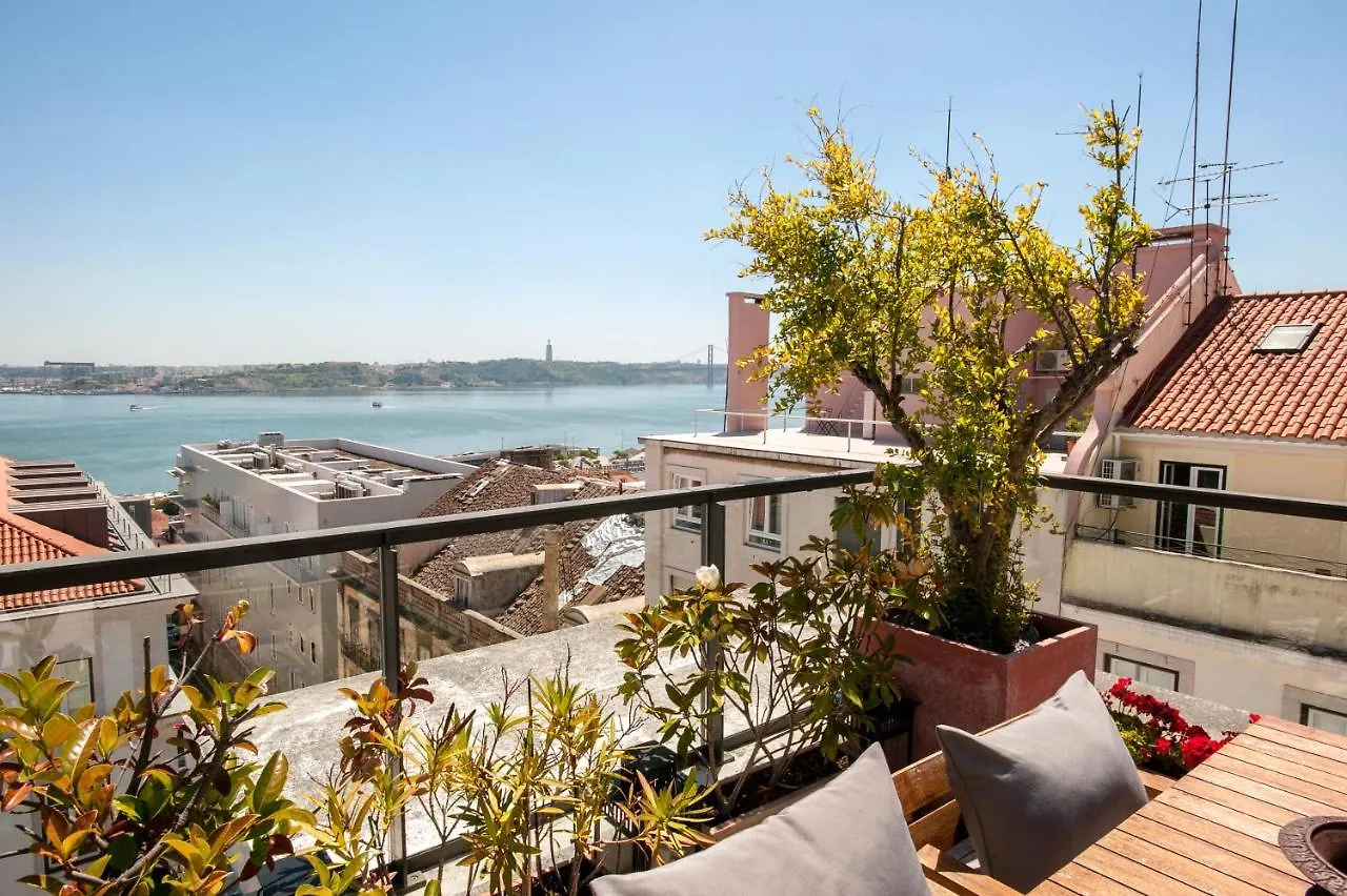 شقة Lisbon Chiado Penthouse