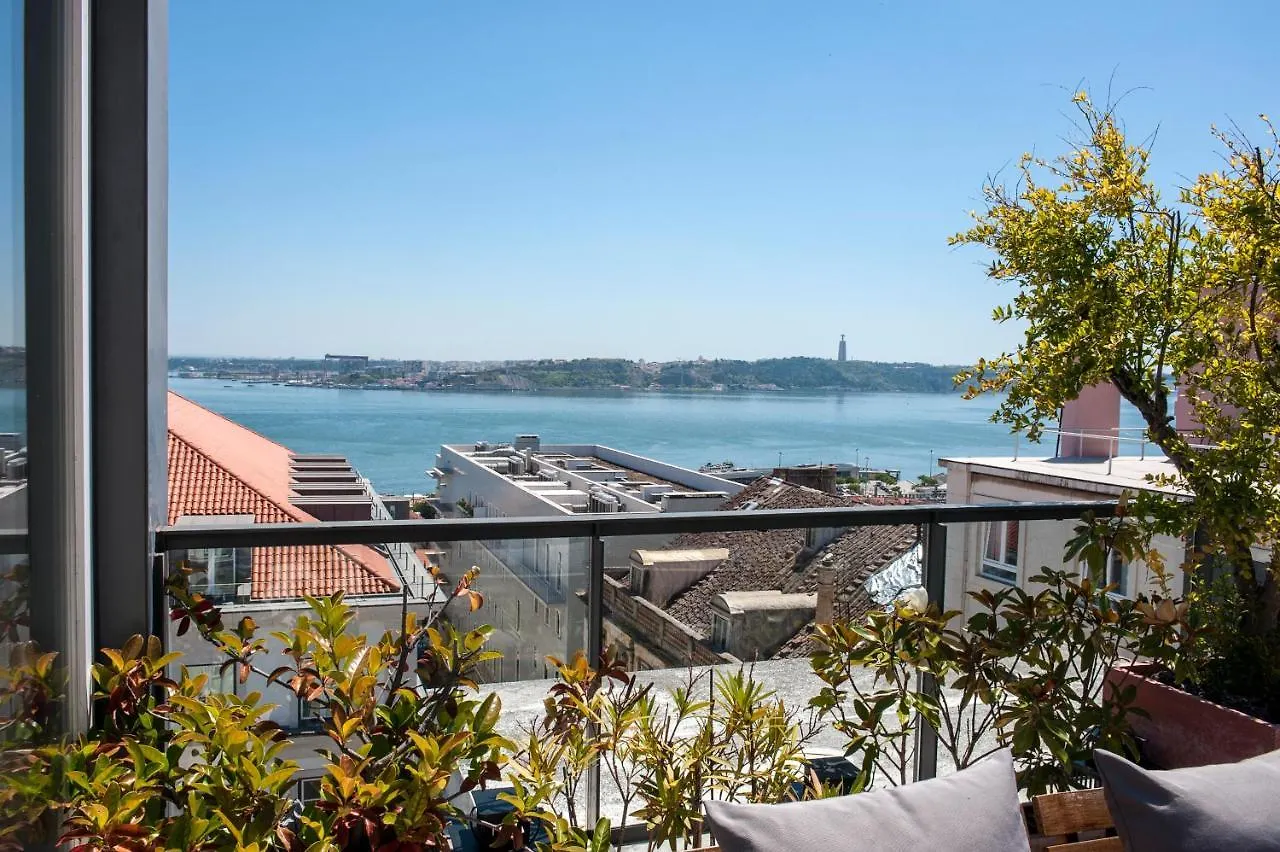 شقة Lisbon Chiado Penthouse